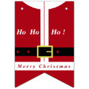 Search for santa claus bunting flags Red