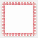 Search for red and white gingham stickers Vintage