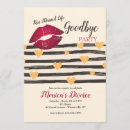 Search for goodbye kiss invitations Lipstick