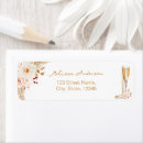 Search for pearls return address labels Brunch and bubbly