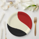 Search for black and red paper plates Simple