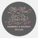 Search for gold sparkle wedding stickers Let love sparkle