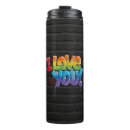 Search for message travel mugs Bold typography