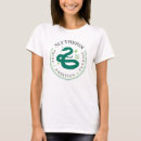 Recherche de magie femme tshirts Slytherin
