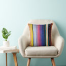 Search for mexican blanket pillows Colourful