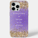 Search for sparkle quotes iphone cases Gold