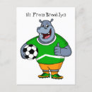 Recherche de hippo cartes postales Illustration