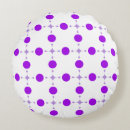 Recherche de pois violet coussins Cercle