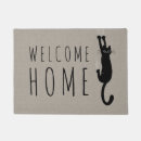 Search for black cat doormats Funny