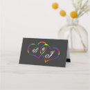 Search for gay place cards Rainbow