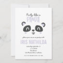 Search for panda party invitations Pink