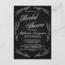 Search for chalk bridal shower invitations Vintage