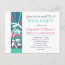 Recherche de pool birthday cards Plage
