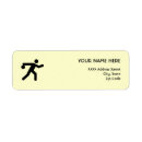 Search for bowling return address labels Ball