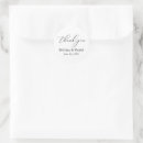 Search for thank you calligraphy wedding stickers Simple