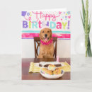 Search for golden retriever puppy birthday cards Cake