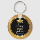 Search for graduation tassel keychains Black and gold