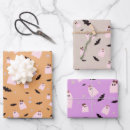 Search for trick or treat wrapping paper Colourful
