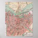 Search for vintage amsterdam map posters Holland