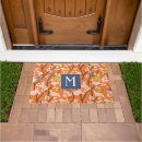 Search for blue and orange doormats Birds