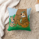 Recherche de yogi coussins Dessin drôle d'ours
