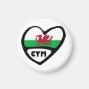 Recherche de drapeau pays galles magnets Cymru