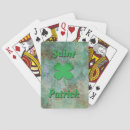 Search for 4 leaf clover playing cards St patrick's day