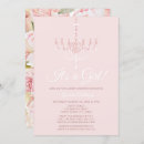 Search for chandelier baby shower invitations Elegant