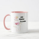 Search for pink llama mugs Funny