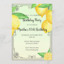 Search for citrus birthday invitations Adult