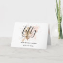 Search for 50 fabulous 50th birthday cards Pink