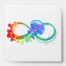 Search for multi colored envelopes Watercolor