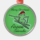 Search for aspen colorado ornaments Skier