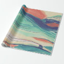 Search for blue green wrapping paper Pink