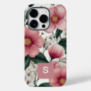 Search for botanical flowers iphone cases Initials
