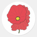 Search for memorial day stickers Poppy