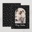 Search for black and white christmas cards Boho