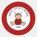 Search for red ladybugs stickers Party