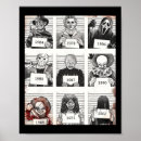 Search for mugshots posters Halloween