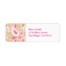 Search for inspirational return address labels Pink