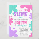 Recherche de slime invitations Rose
