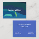 Search for aurora business cards Sky