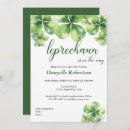 Recherche de st patricks day baby invitations Leprechaun