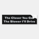 Search for anti tailgating bumper stickers Funny