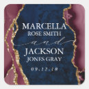 Search for navy and gold wedding stickers Watercolor