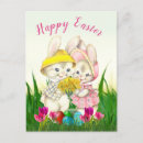 Search for vintage easter rabbit postcards Bunnies