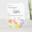 Search for sister mothers day cards Blue
