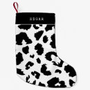 Search for leopard print christmas stockings Modern