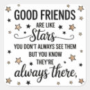 Search for friends quote stickers Best friend