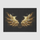 Search for angel wings tissue paper Gold